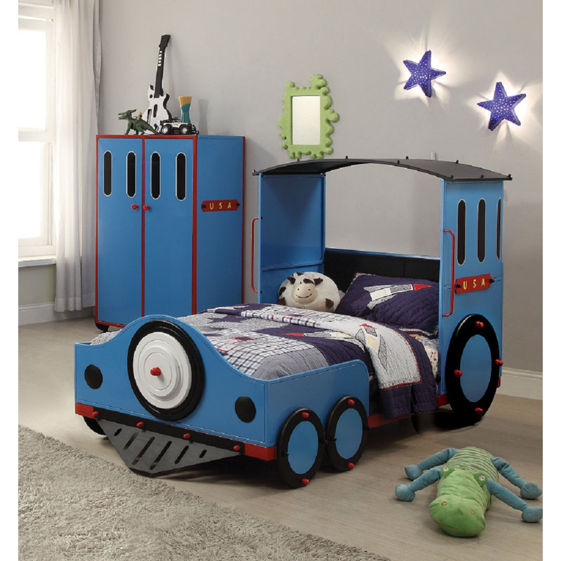 Zoomie Kids Marrs Twin Car Bed Wayfair